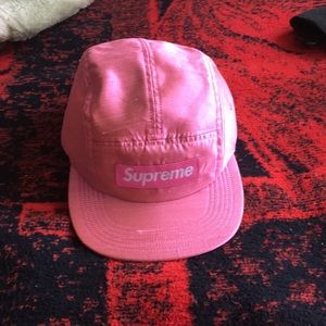 Supreme pink hat